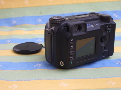 Casio QV 5700 - hinten